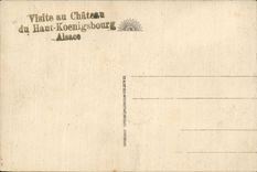 CPA High Koenigsbourg Seen together