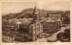 CPA Bourboule church