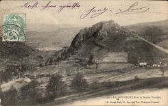 CPA Bourboule and the Vendeix rock