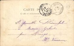 CPA Bourboule and the Vendeix rock