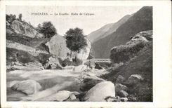 CPA the Pyrenees the pit Halt of Calypso