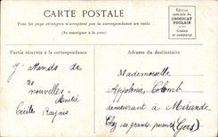 CPA the Pyrenees the pit Halt of Calypso