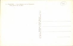 CPSM Cannes hotels of the Small cross Seen from of the sea