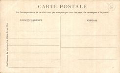 CPA Cannes Walk of the South by a heavy swell