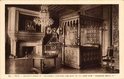 CPA Pau Castle Henri IV Room has to lay down kings de Navarre