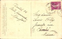 CPA Petite drives out of vermeil offered by Brazil Sainte Therese of Jesus child