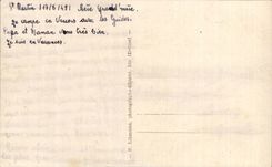 CPA Drome Road of the great narrow parts