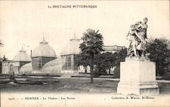 CPA Rennes Le Thabor Les serres
