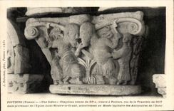 CPA Poitiers Romance a Chapiteau scene finds has Poitiers