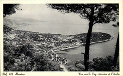 CPA Menton Seen on the Cape Martin and Italy