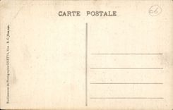 CPA Menton Seen from between the flowers Pergola