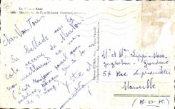 CPA Menton Italian Border