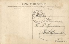 CPA St Die Statue of Jules Ferry