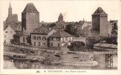 CPA Strasbourg With the covered bridges