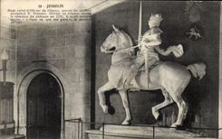 CPA Josselin Haut relief d olivier de Clisson 