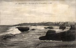 CPA Biarritz La cote