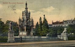 Swiss CPA Geneva Brunswich Monument