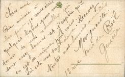 CPA Geneva Bridge of Mont Blanc