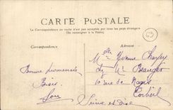 CPA Surroundings of Chatelguyon Chazeron Entering of the castle