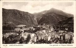 CPA Amelie les Bains View and hospital military