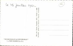 CPA Souvenir of Vendres Port