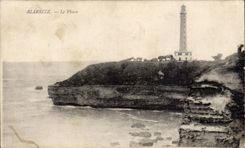 CPA Biarritz Le phare Lighthouse