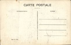 Picturesque CPA Way in the descent of Puy de Dome