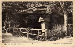 Entrada de CPA Chatel Guyon de la fuente de la margarita