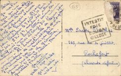 Entrada de CPA Chatel Guyon de la fuente de la margarita