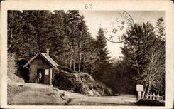 CPA automobile Road of Puy de Dome