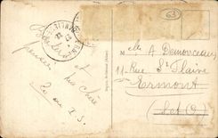 CPA surroundings of St Nectary the lake pavin View taken of Montchal