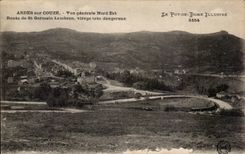 CPA Auvergne Ardes on Couze View Northern Is Road of German St Lembron Puy de Dome