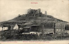 CPA Auvergne Murols ruins of the castle