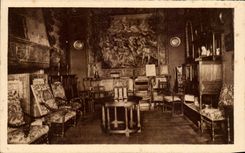 CPA Chateau de Castelnau pres Bretenoux Salle de Luynes