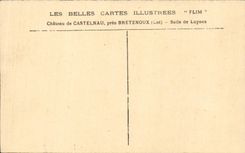 CPA Chateau de Castelnau pres Bretenoux Salle de Luynes