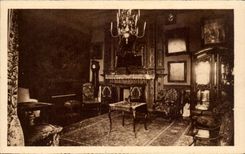 CPA Chateau de Castelnau pres Bretenoux Salon Louis XIV