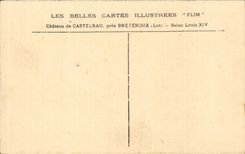 CPA Chateau de Castelnau pres Bretenoux Salon Louis XIV