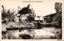 CPA Auvergne the castle of Projecting