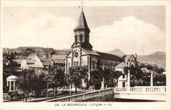 CPA Auvergne Bourboule church