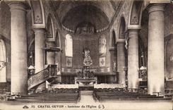 Interior de CPA Auvergne Chatel Guyon de la iglesia