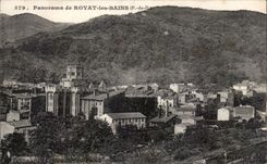 CPA Auvergne Panorama of Royat les Bains