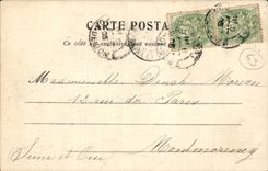 CPA Auvergne Royat Church fortifiee