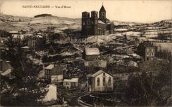 CPA Auvergne Saint Nectary Seen winter