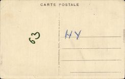 CPA Auvergne Saint Nectary the valley and St Nectary top