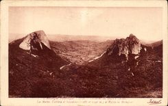 CPA Auvergne Environs of the Mount Gilds the Tuilliere rocks and sanadoire