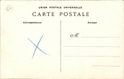 CPA Biarritz Tempeteau rocher de la vierge 