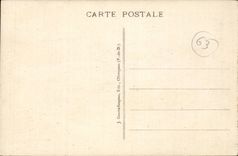 Cascadas de CPA Auvergne Thiers del hueco del infierno