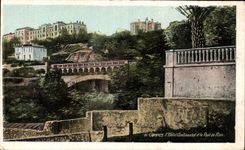 CPA Cannes Continental hotel and the bridge of Rion