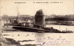 CPA St Servan sur Mer Vue generale