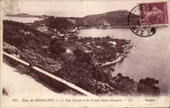 CPA Environs of Beaulieu the course Shoed and the point Sainte Old people's home